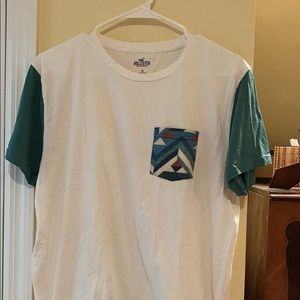 Hollister fun white t shirt mens medium